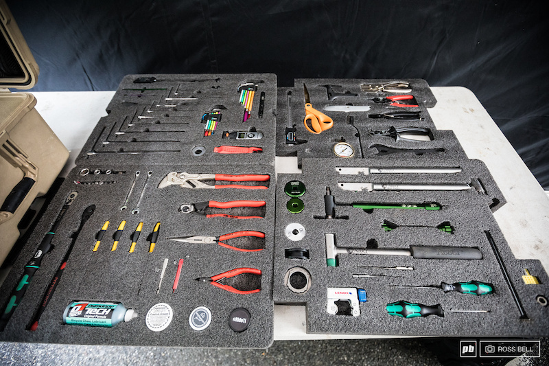 What's In a World Cup Mechanic's Toolbox? - Pinkbike