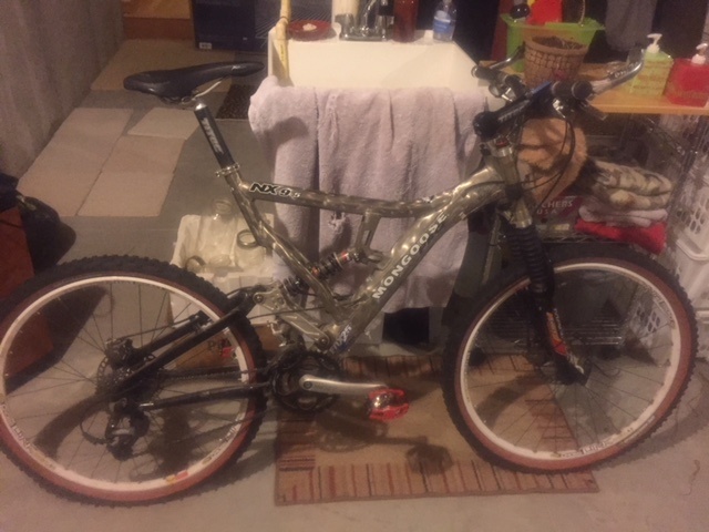1999 Mongoose NX 9.5 Mountain Bike For Sale