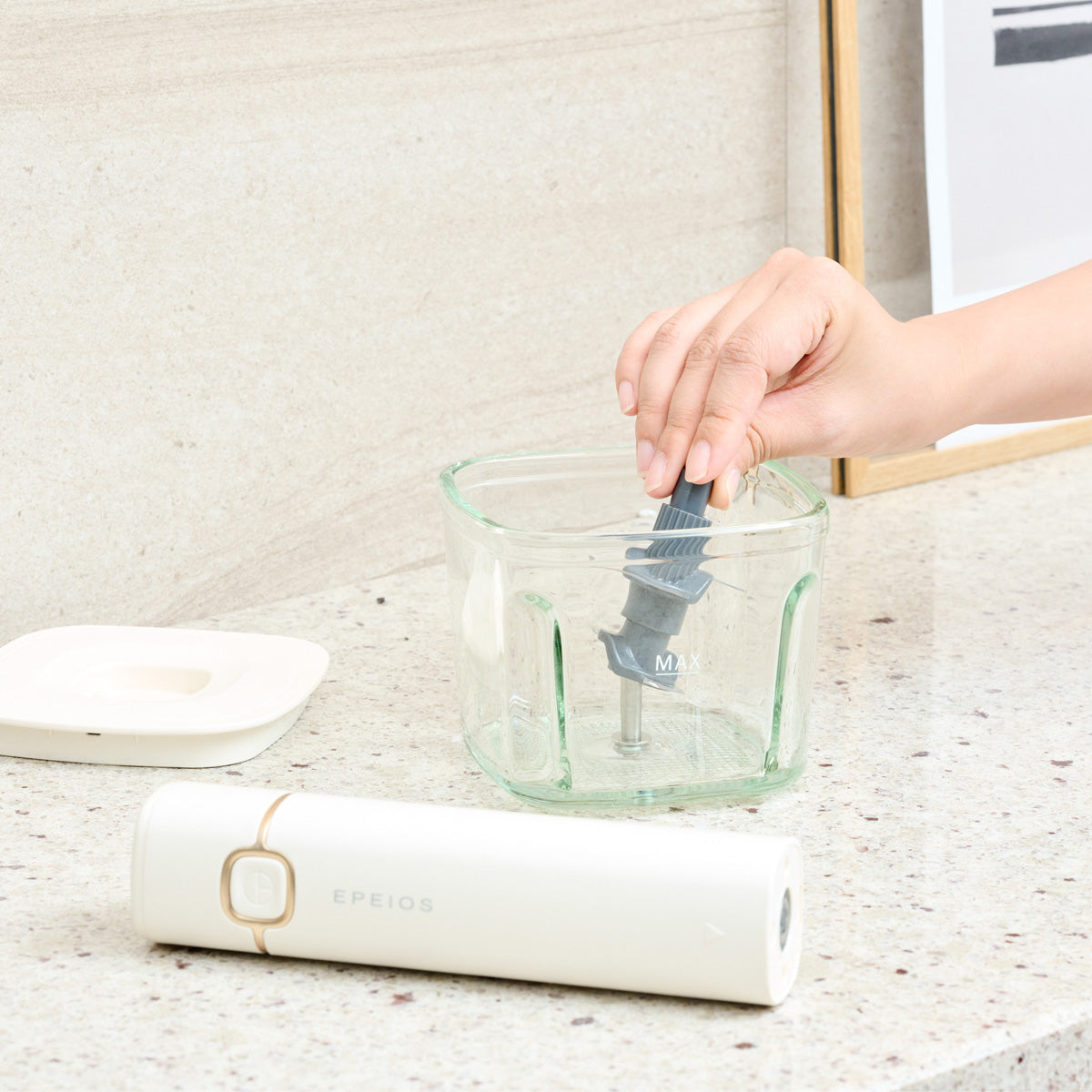 LOAF フードプロセッサー TINT｜充電式コードレス・1台5役