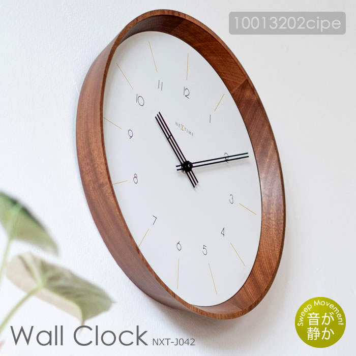 壁掛け時計 ウォールクロック ネクスタイム NEXTIME ディープ NXT-J042