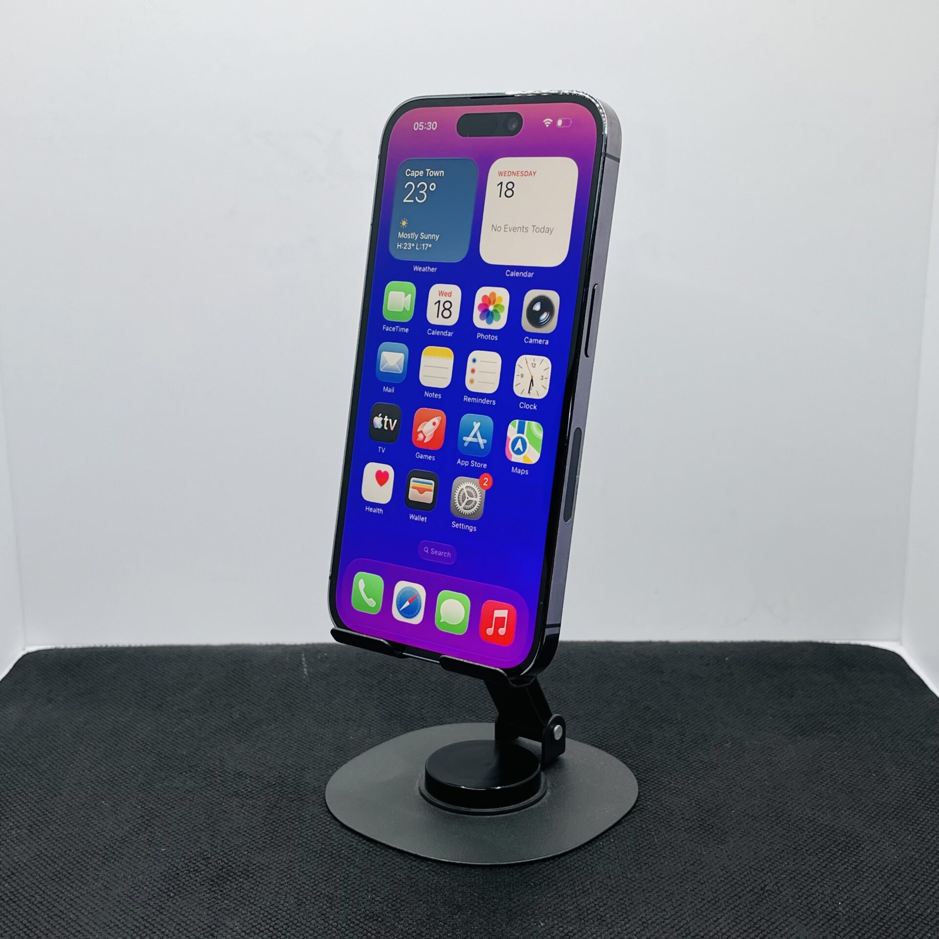 Buy Used Apple iPhone 14 Pro 128GB Deep Purple - (Grade B) eSIM