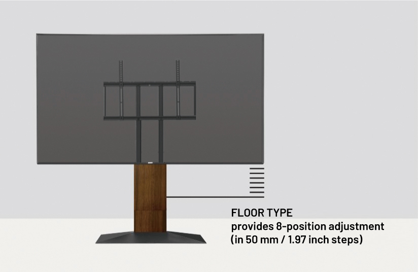 V4 FLOOR TYPE | WALL INTERIOR TV STAND