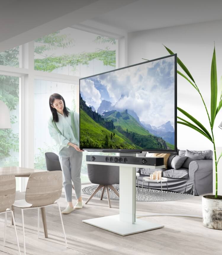 ナカムラ EQUALS WALL 壁寄せテレビスタンド V2 M05 テレビ台 テレビ