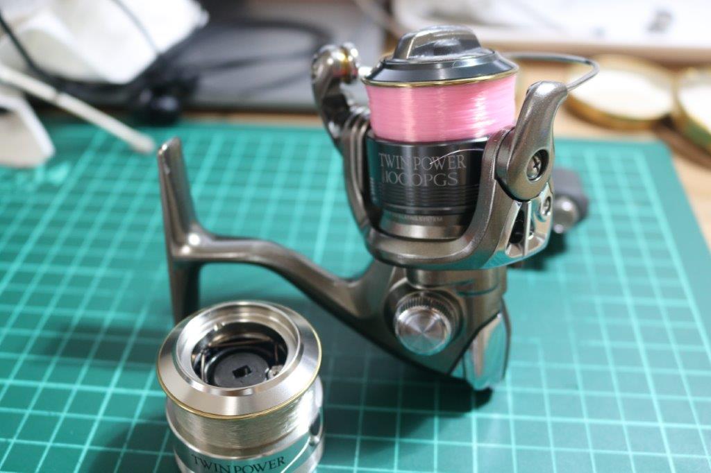 カスタムレポート 05ツインパワー 1000PGS オーバーホール | リール