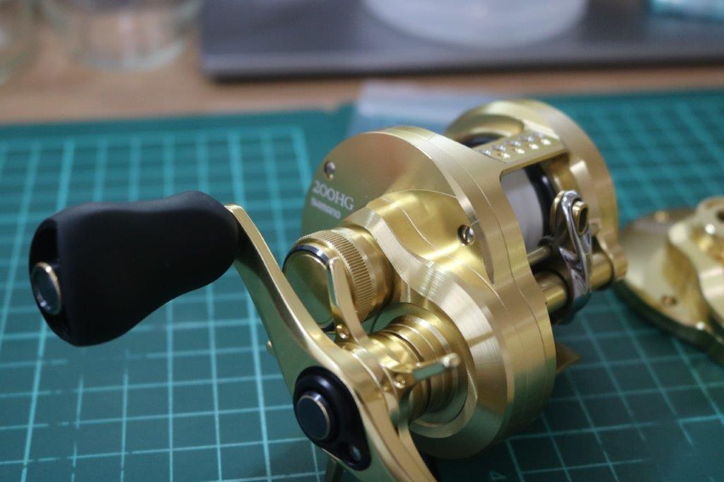 カスタムレポート 21カルカッタコンクエスト 200HG フレーム＆サイド