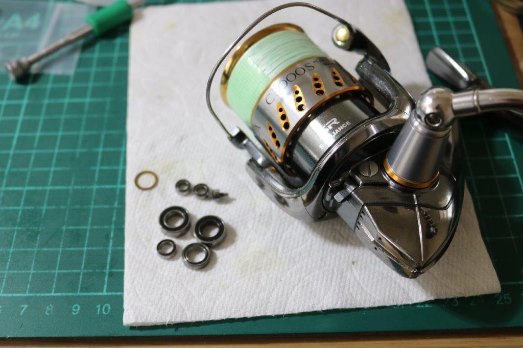 オーバーホール依頼 07ステラ C3000S | リールカスタム・ラボ