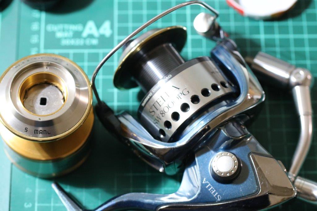 オーバーホール依頼 01ステラSW 8000PG | リールカスタム・ラボ