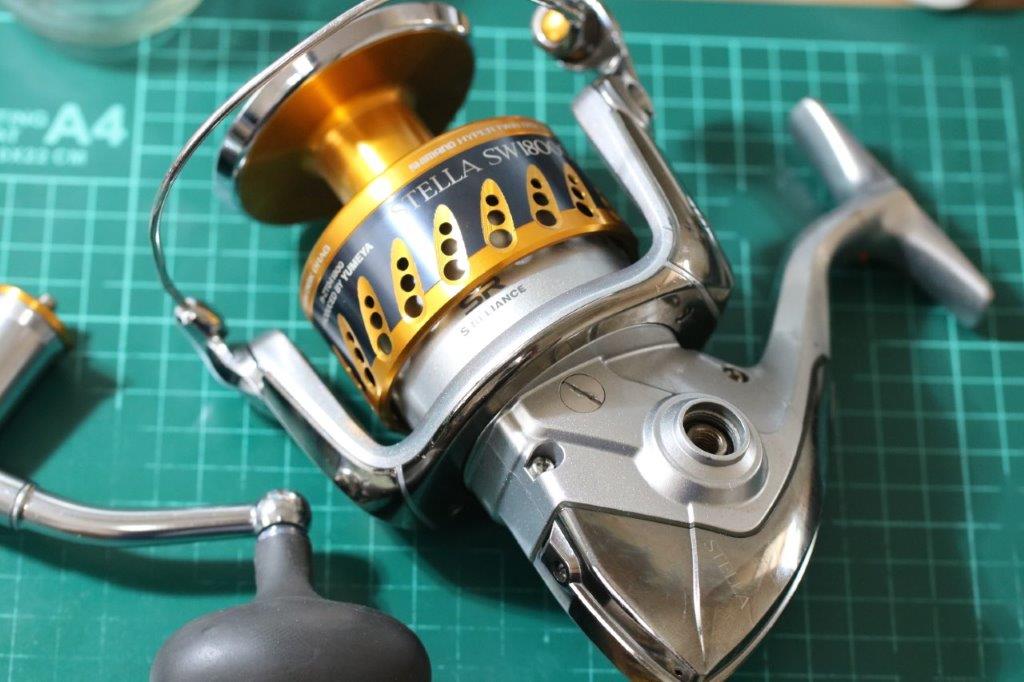 オーバーホール依頼 08ステラSW 18000HG | リールカスタム・ラボ