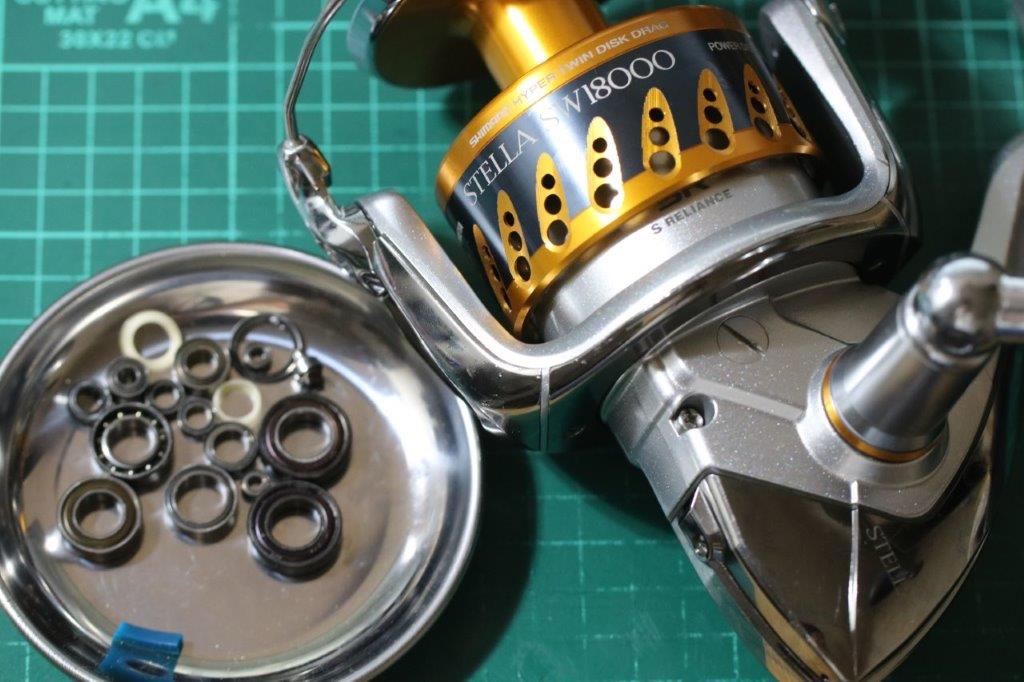 オーバーホール依頼 08ステラSW 18000HG | リールカスタム・ラボ