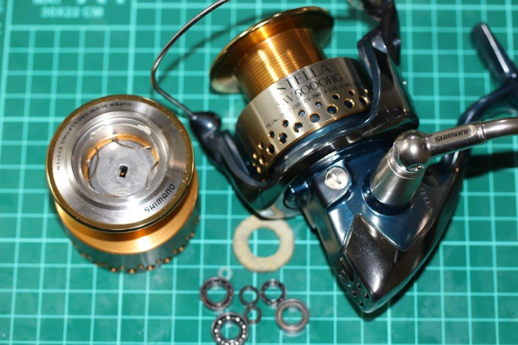オーバーホール依頼 01ステラSW 5000HG | リールカスタム・ラボ