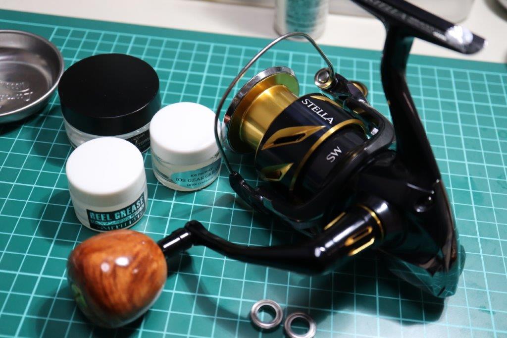 20ステラSW 4000XG IOSケミカルチューンでシャリ感解消!! | リール