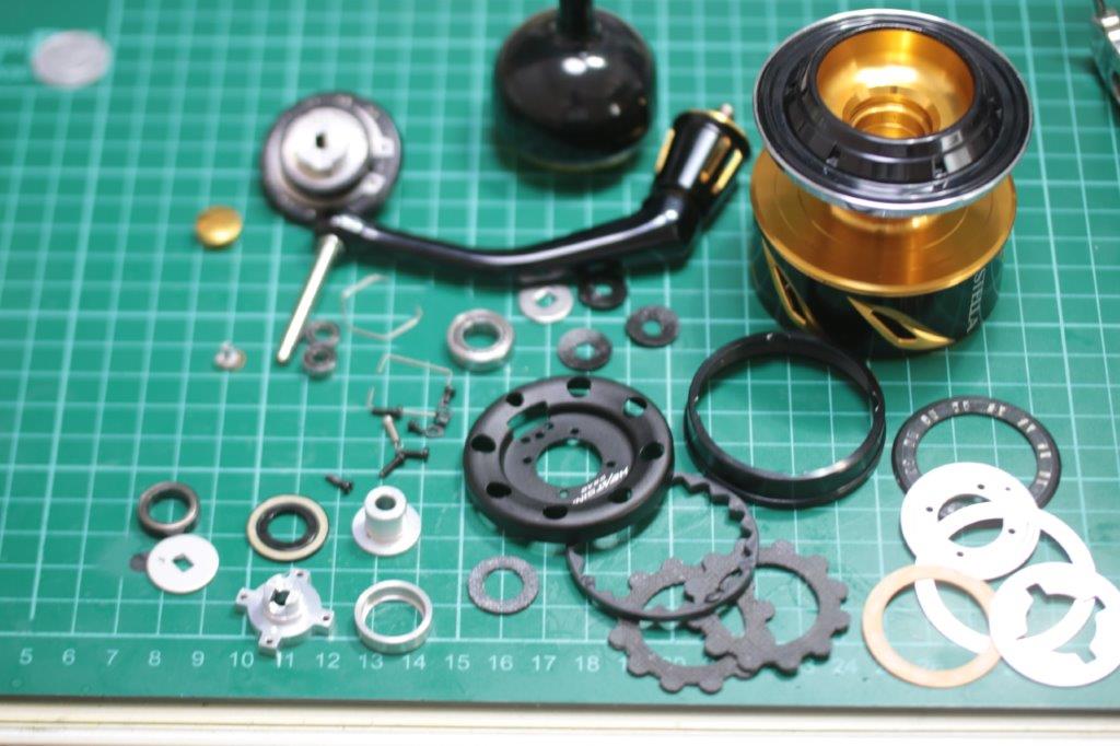 19ステラSW 14000XG オーバーホール | リールカスタム・ラボ