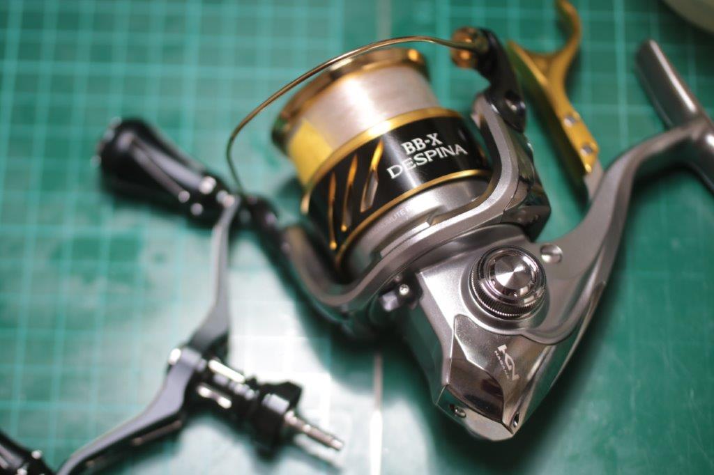 16BB-X デスピナ C3000D-XG 逆回転レバーの修正とオーバーホール