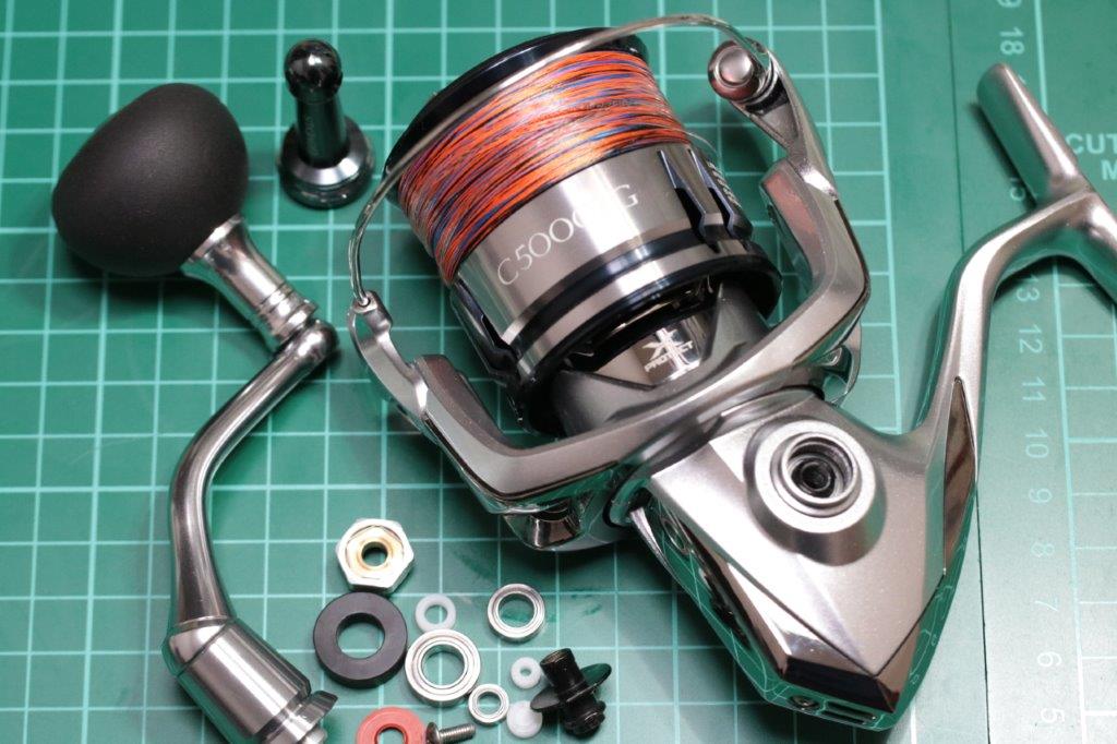 19ストラディック C5000XGフルベアリングカスタム | リールカスタム