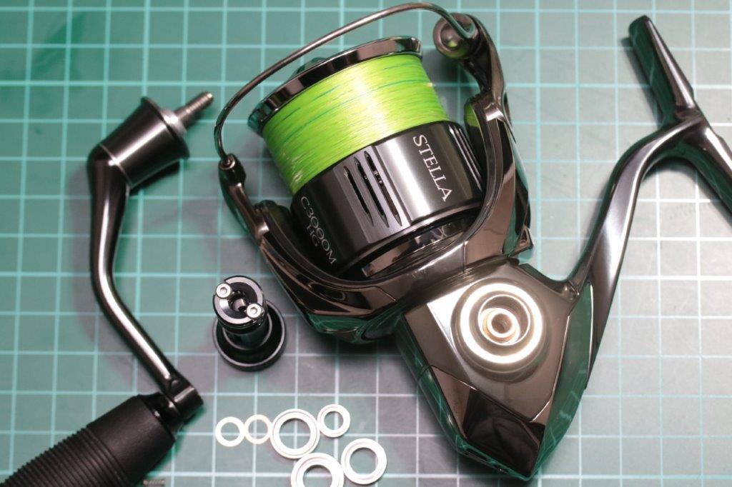 22ステラ C3000XG ノイズを低減するチューニング | リールカスタム