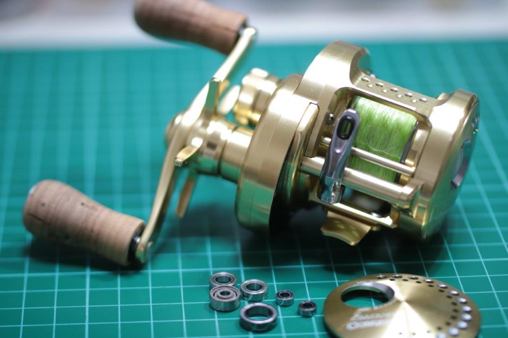 15カルカッタコンクエスト 200HG オーバーホール | リールカスタム