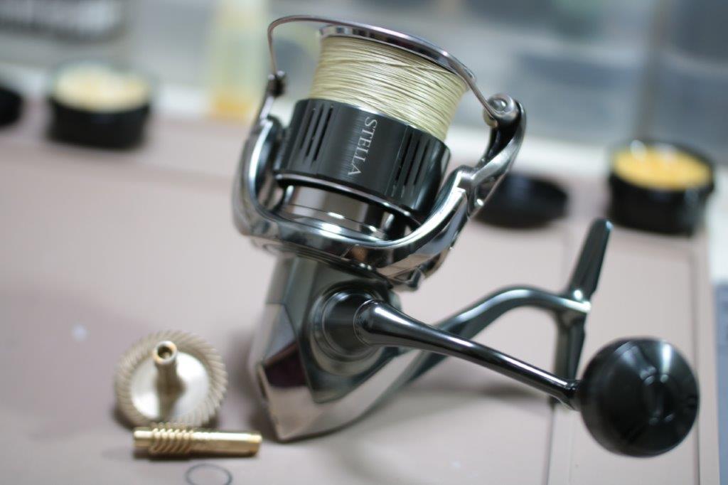 22ステラ C5000XG オーバーホール（スタンダードチューン）1台目