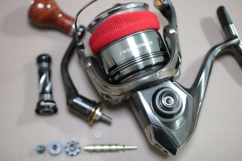 24ツインパワー 4000XG 脱インフィニティループ＆フルベアリング