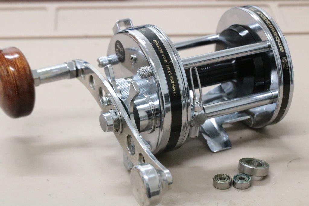 アンバサダー 7000C3 オーバーホール（ハンドルが逆回転する