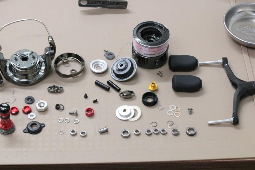 22ステラC2000S改造依頼（2）ハンドルノブ＆Sシステムの取付＆IOS