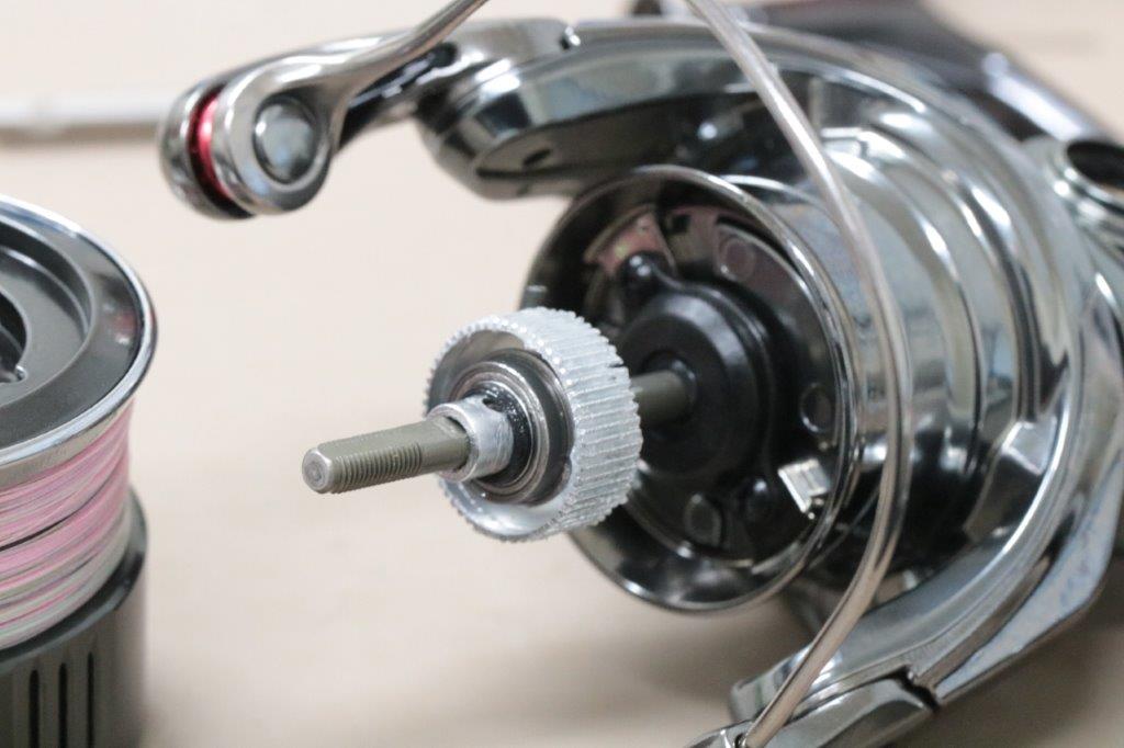 22ステラC2000S改造依頼（2）ハンドルノブ＆Sシステムの取付＆IOS