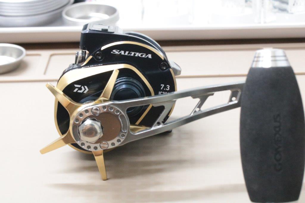 21ソルティガIC 300 オーバーホール | リールカスタム・ラボ