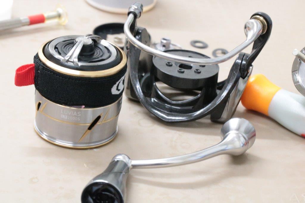 ほぼ不動の20ルビアスFC LT2000S-XHのオーバーホール | リールカスタム
