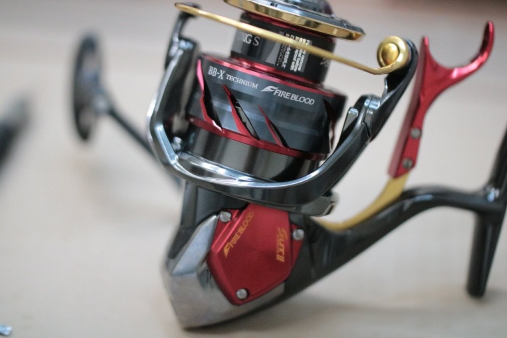 24BB-Xテクニウム ファイアブラッド SUTブレーキⅡの構造とハンドルの