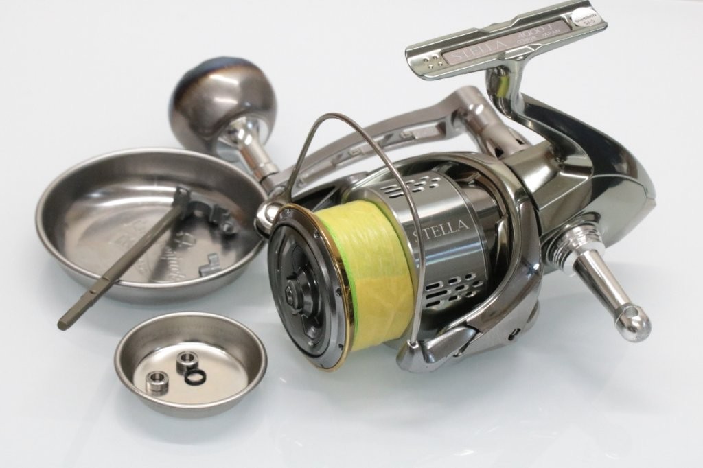 18ステラ 4000 スプールの上下動がしなくなってしまった修理とOH