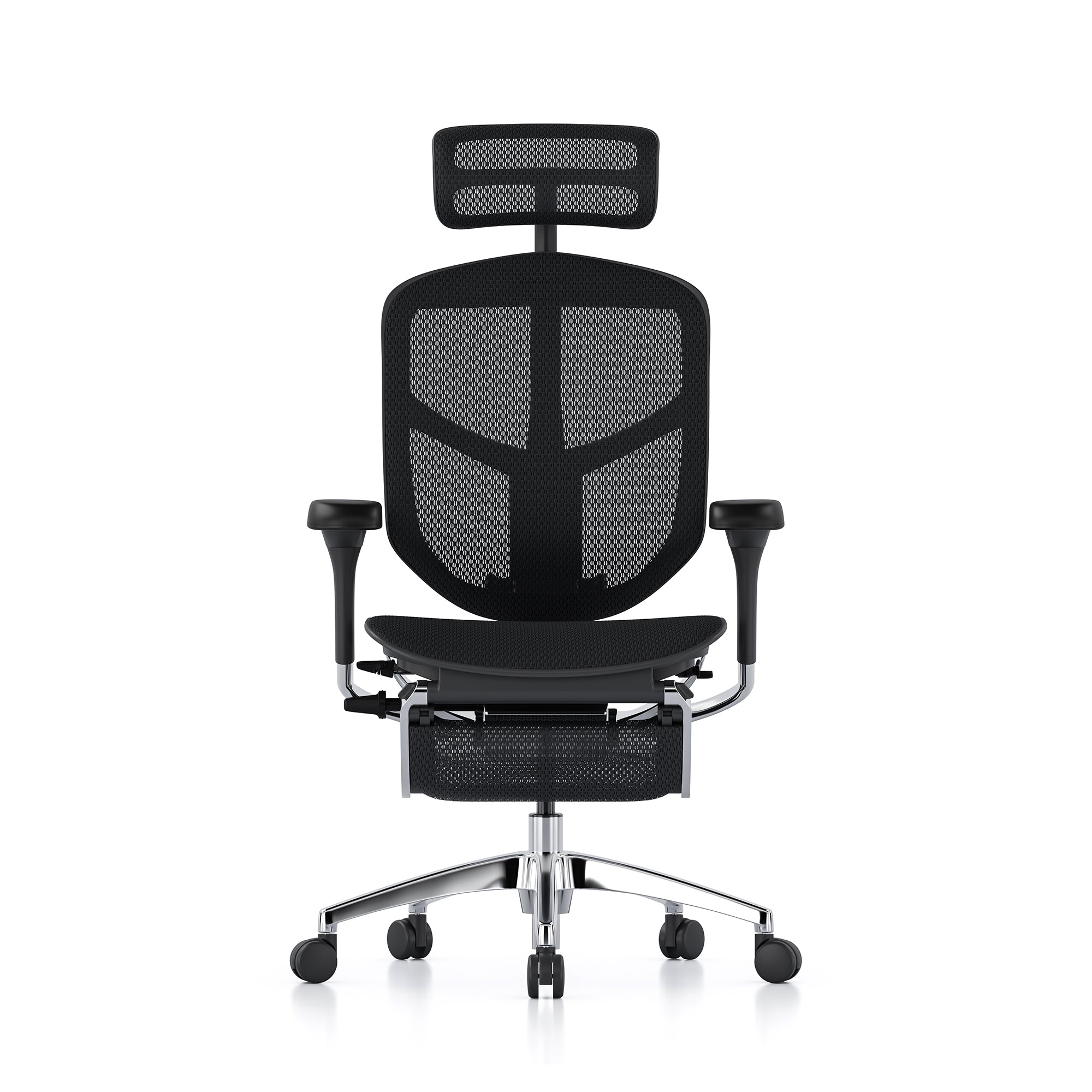 Enjoy Elite office chair | Black frame & black mesh | Ergohuman