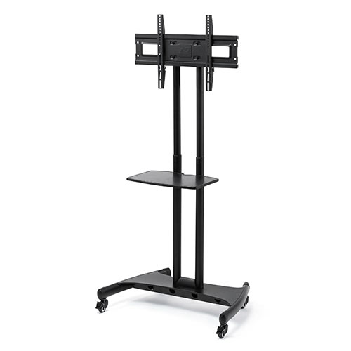 テレビスタンド キャスターつき ハイタイプ 高さ調整 32～70インチ対応