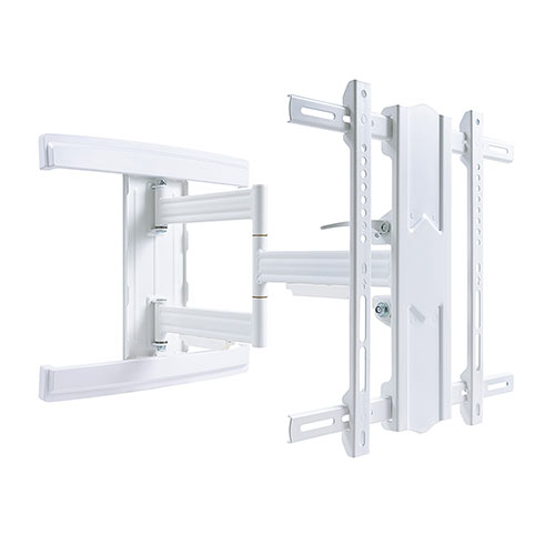 テレビ壁掛け金具(アームタイプ・薄型・角度調整・左右首振り・VESA