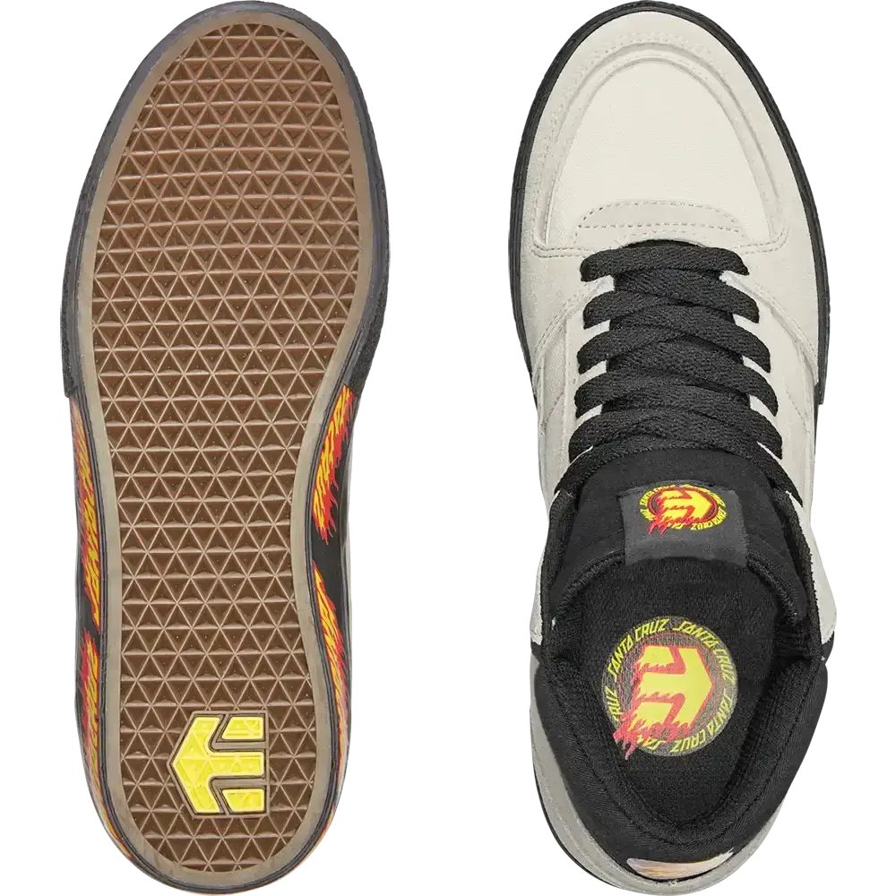 Screw Vulc Mid X Santa Cruz white/black | etnies Official