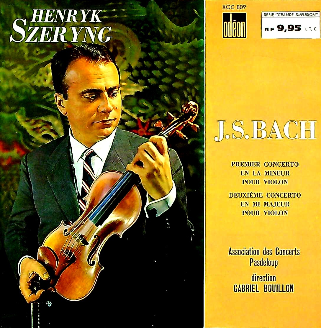 ETERNA TRADING / [ODEON] H.シェリング(vn) G.ブイヨン指揮コンセール