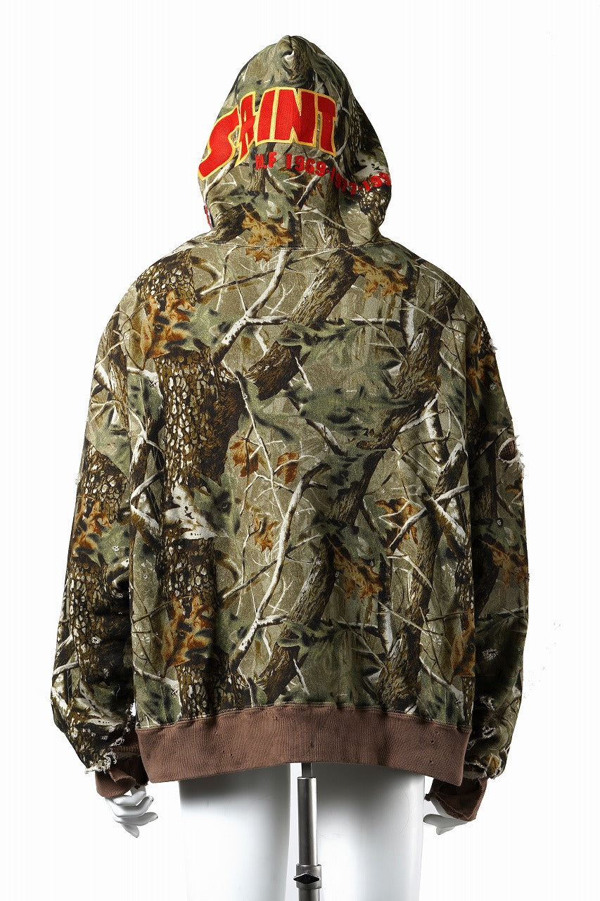 SAINT Mxxxxxx × A BATHING APE® ZIP HOODIE (CAMO) - ETERNAL by LOOM