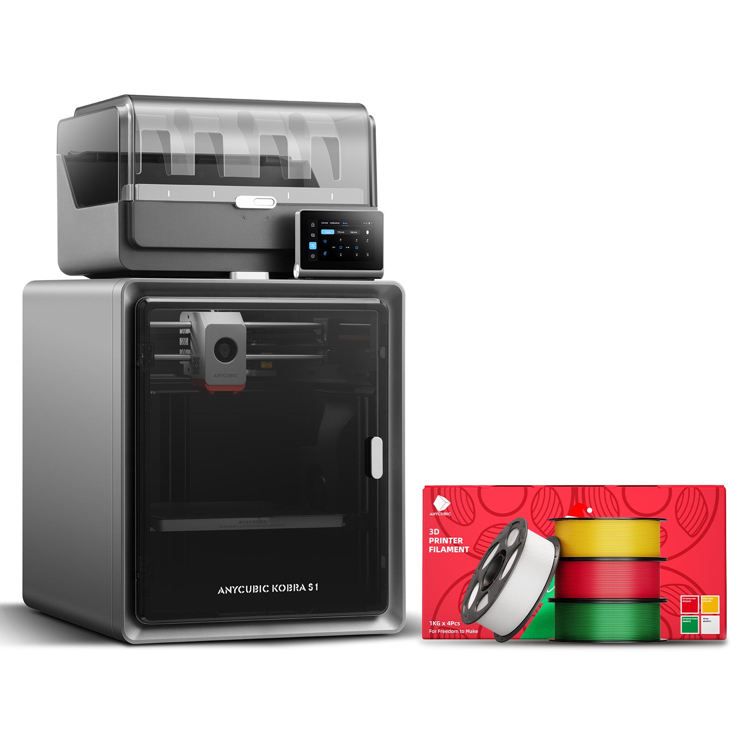 Anycubic Kobra S1 Combo: Affordable Multicolour 3D Printing