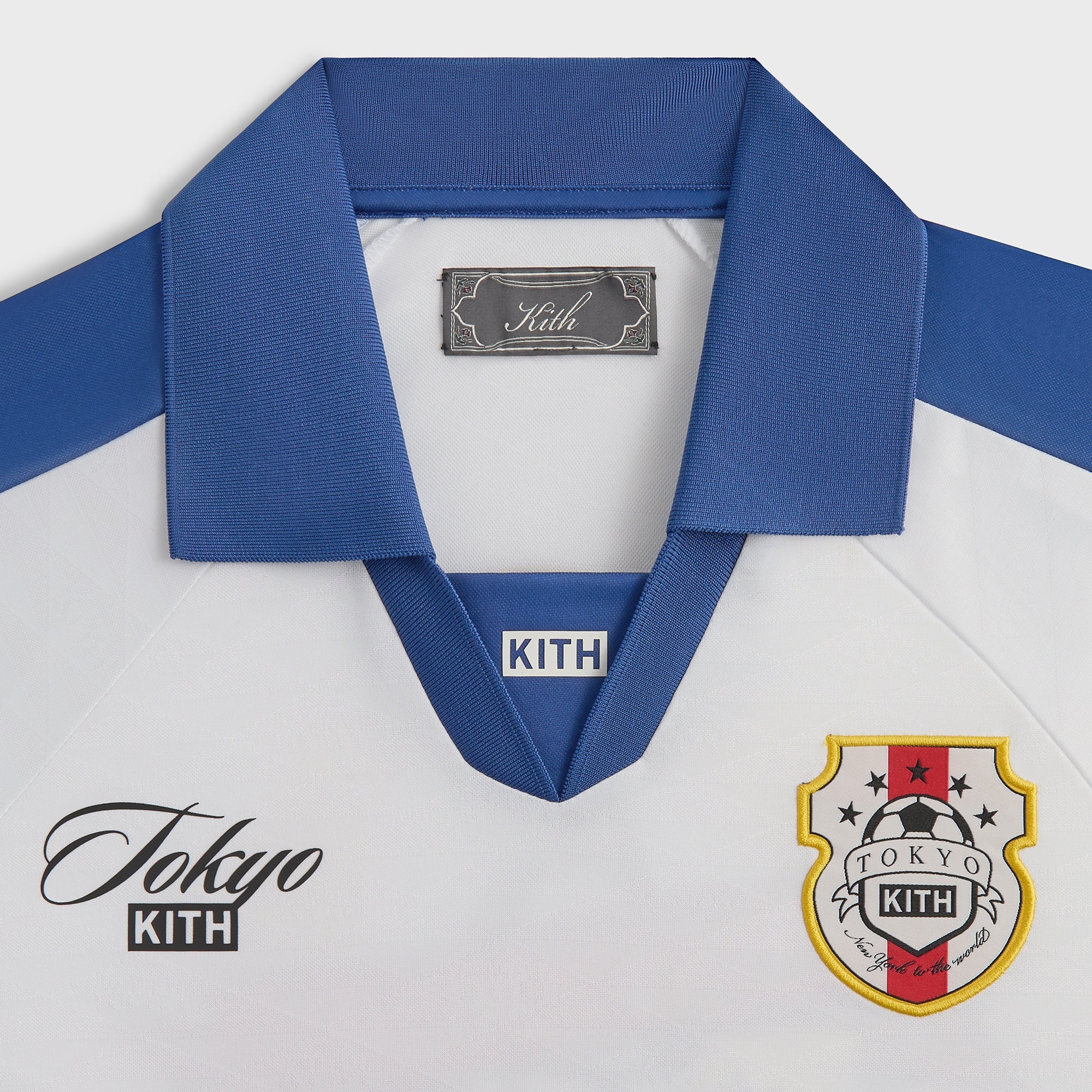 Kith Tokyo 5 Year Anniversary Jason II Soccer Top - White – Kith