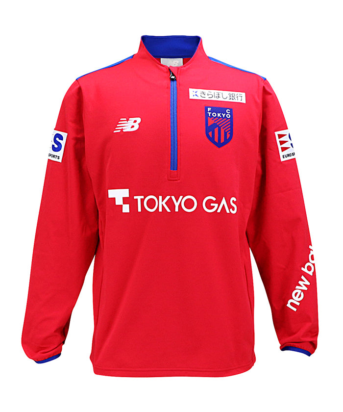 FC東京 ウォームアップ ハーフジップジャージ 2026 GK用 小平練習着