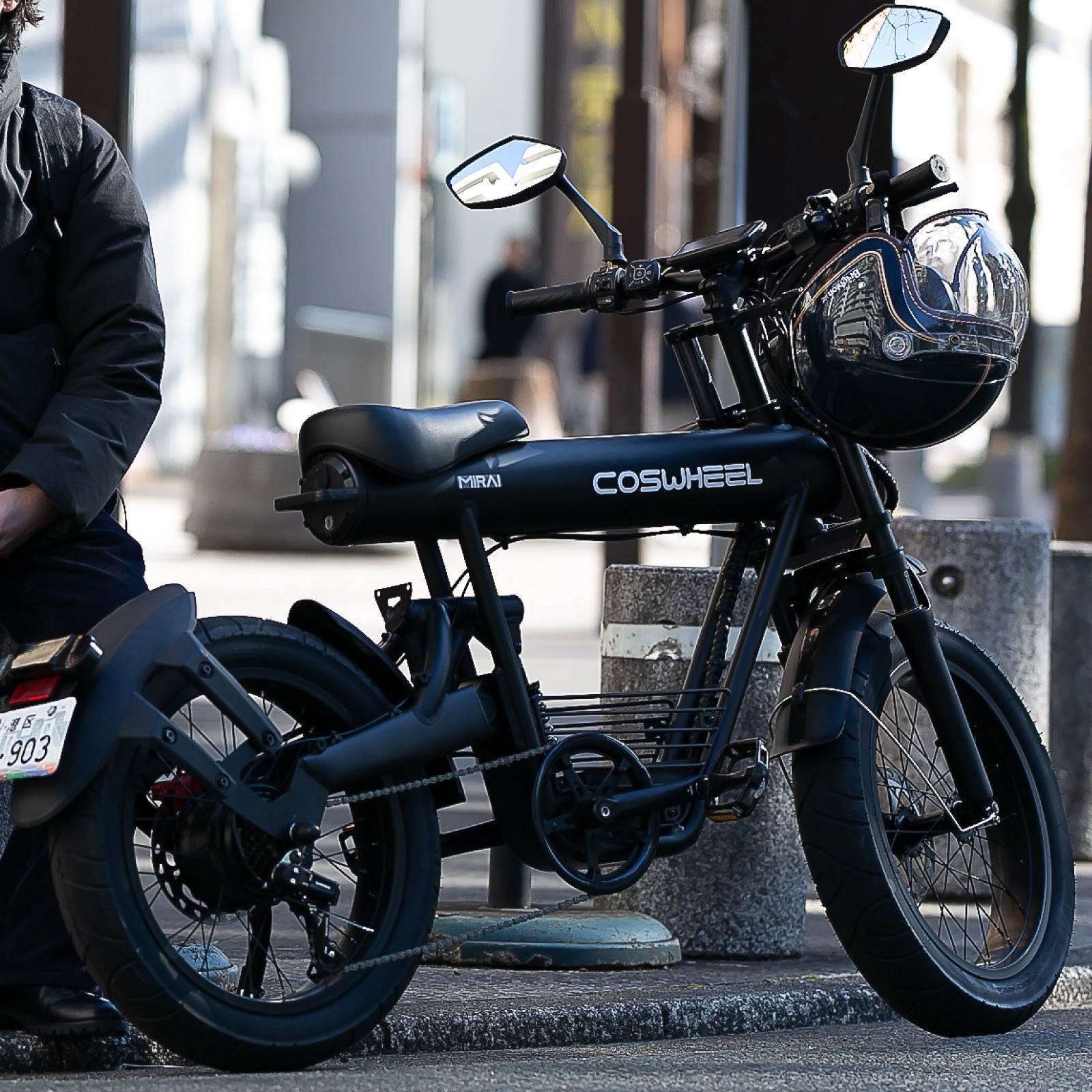 2025 NEW MIRAI S 電動バイク│500W│COSWHEEL （公道走行可能 / 原付