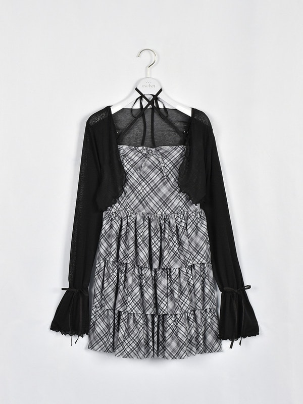 ティアードチェックセットアップ｜evelyn（エブリン）公式通販サイト