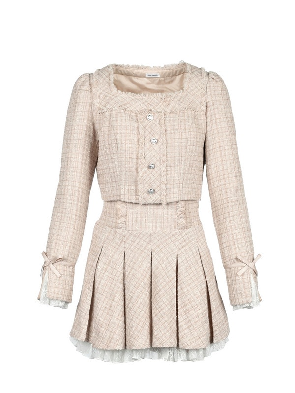 Tweed Lace Setup｜evelyn（エブリン）公式通販サイト