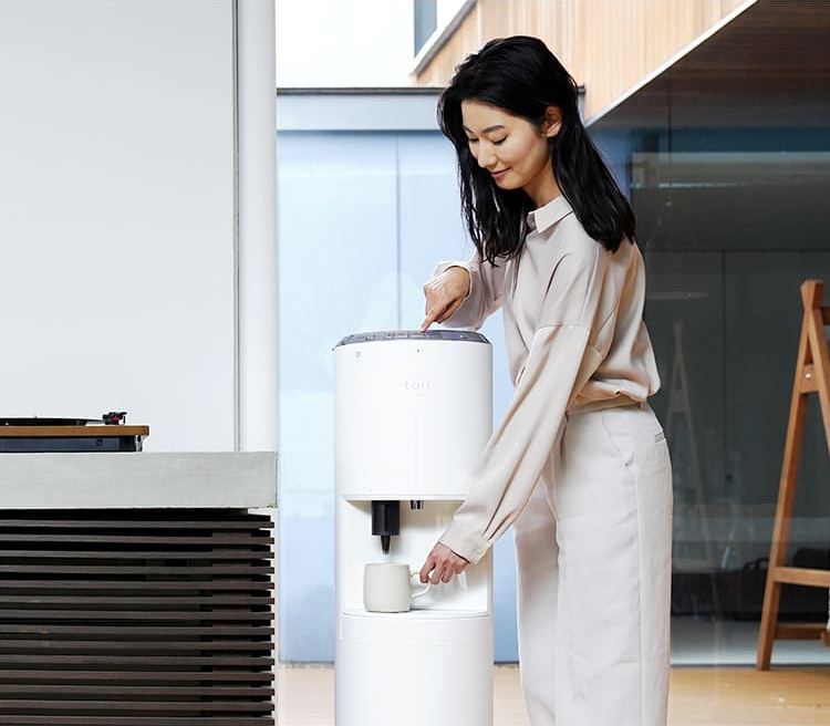 浄水】コーヒー機能付きウォーターサーバーevery frecious tall+cafe