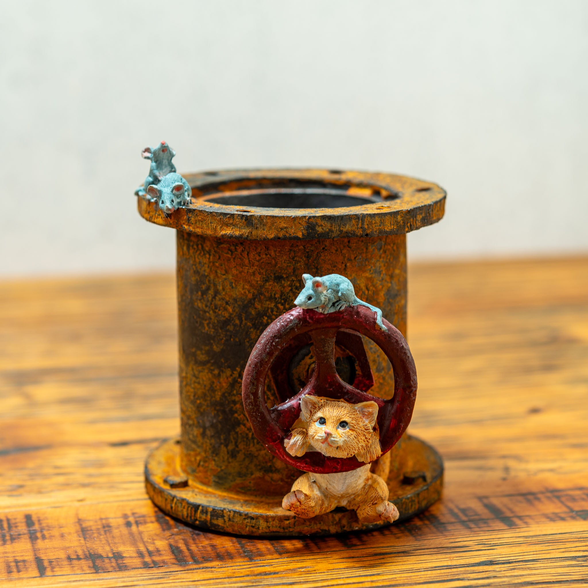 樹脂・レジン製 置物 ミニチュアサイズ アニマルオブジェ ピッコロ