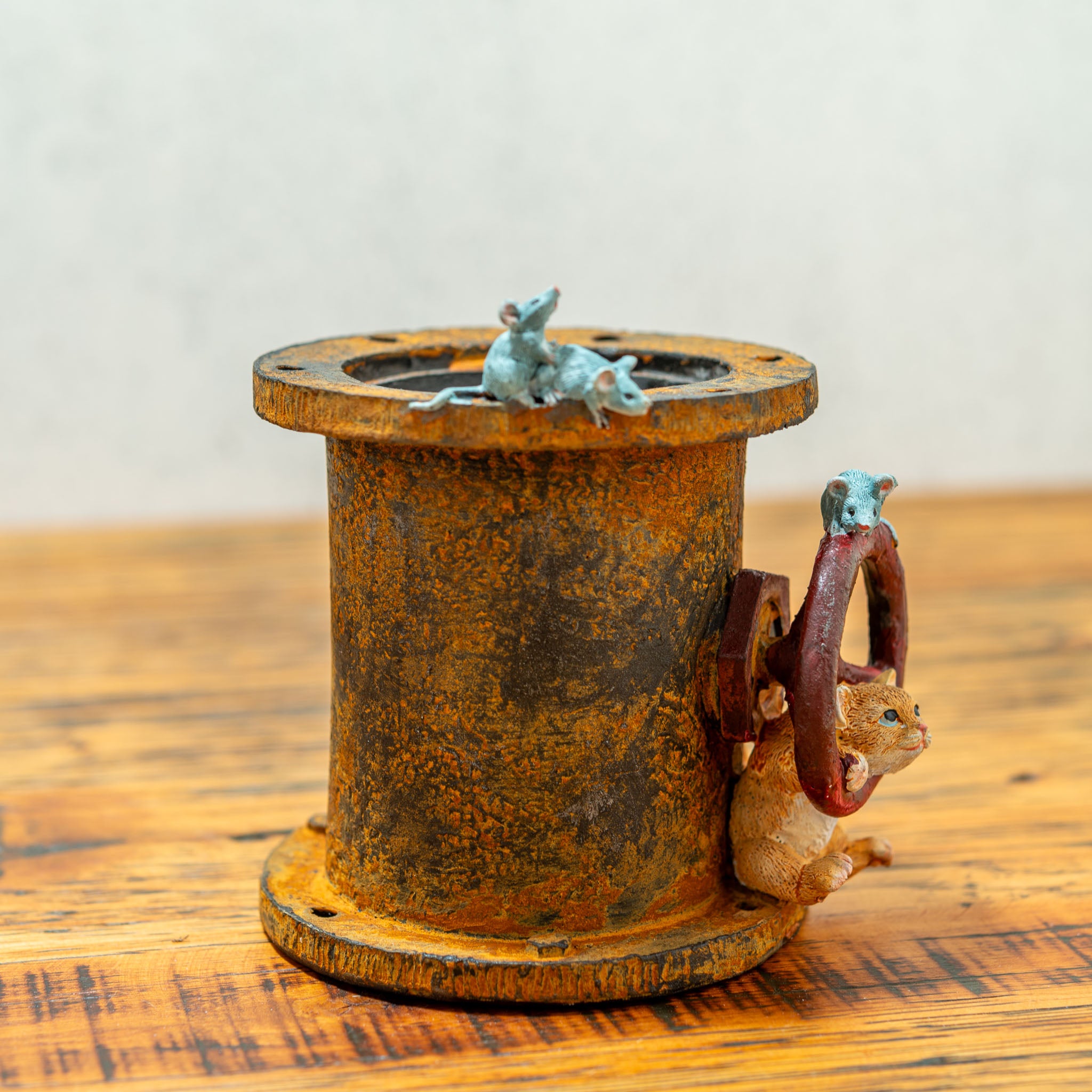 樹脂・レジン製 置物 ミニチュアサイズ アニマルオブジェ ピッコロ