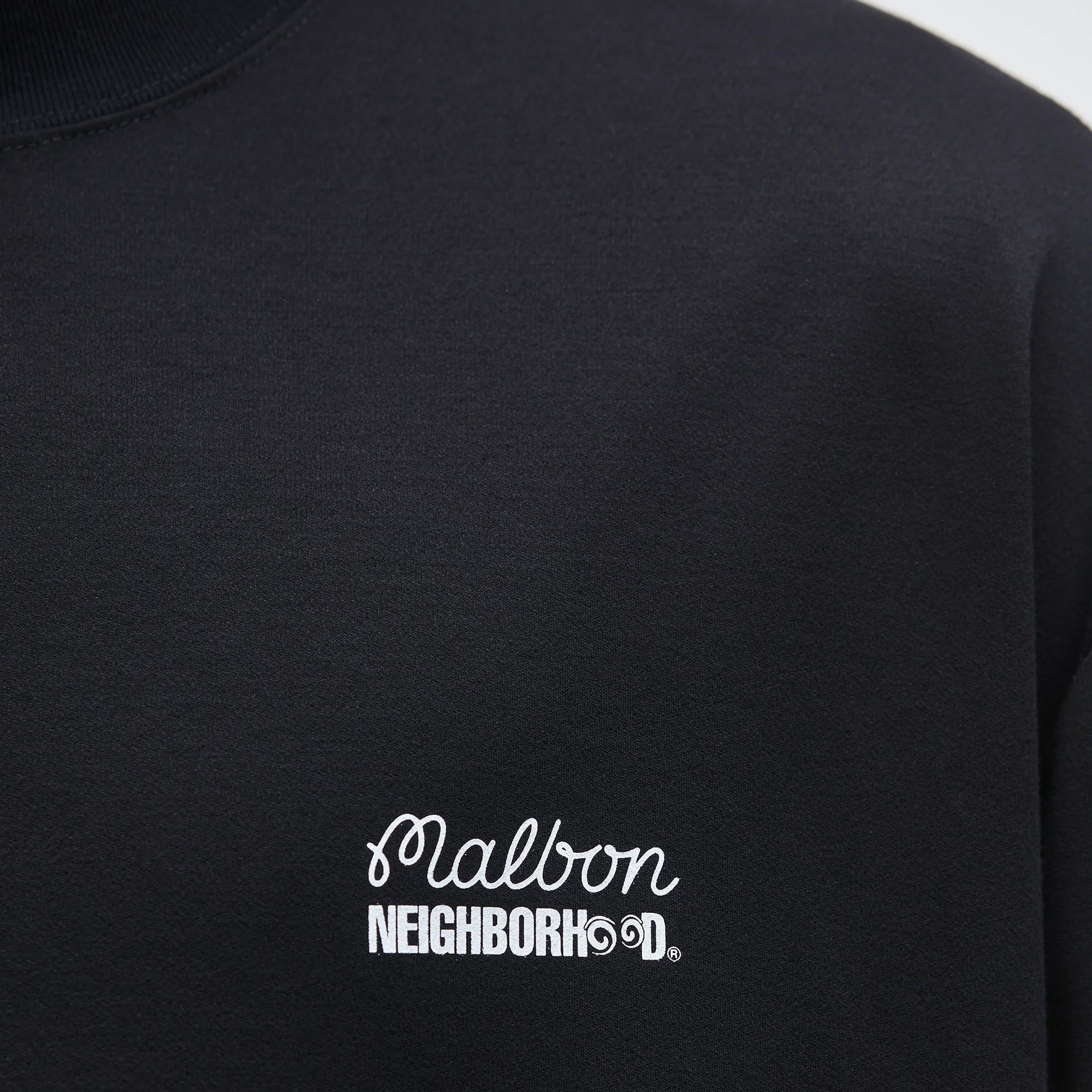 Neighborhood x Malbon Golf Mens Mock-neck Longsleeve Tee – Extra