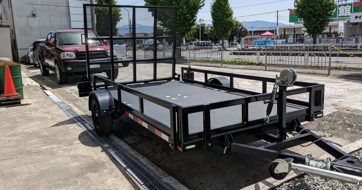 けん引免許不要！ オリジナル カーゴ トレーラー 販売開始いたしました！