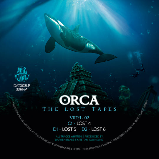 DAT003LP Orca - The Lost Tapes | Orca | Deep Jungle Records