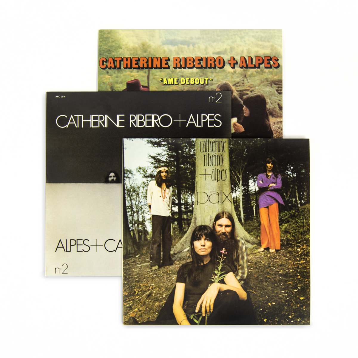 Catherine RIBEIRO + ALPES 3xLP Reissues | Catherine RIBEIRO +