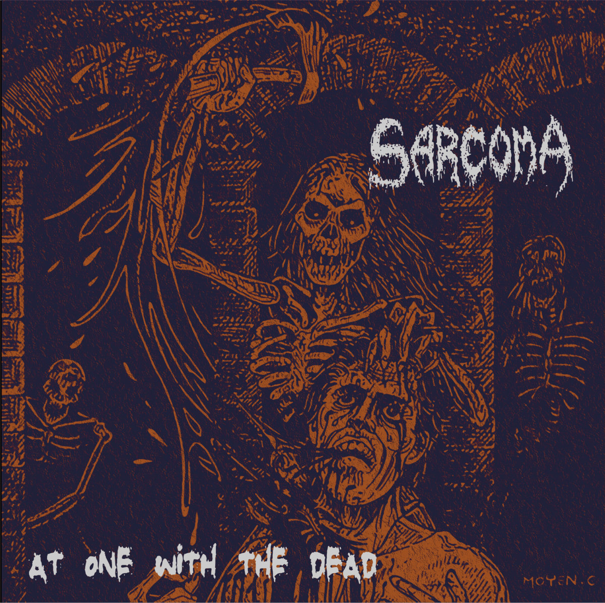 HQR - 038 Sarcoma - At one with the dead | Huangquan Records
