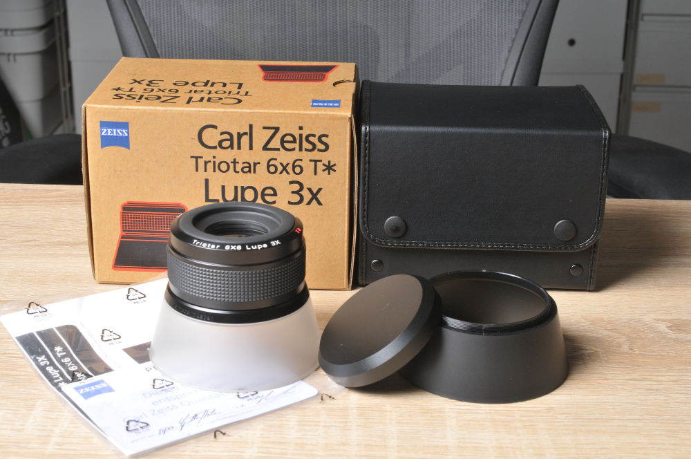 Carl Zeiss Triotar 6x6 T* Lupe 3X - F.camera